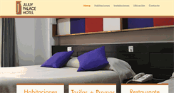 Desktop Screenshot of jujuypalacehotel.com